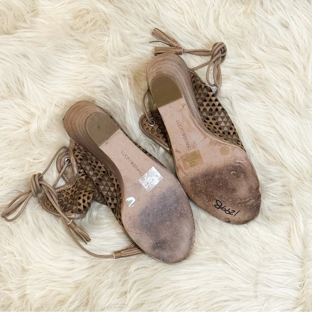 Lucky Brand Riskee wedge sandal